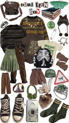 Random Text, Silly Clothes, Best Winter Outfits, Grunge Outfit, Funky Outfits, Sweater Outfit, Twitter Profile