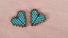 Miyuki Beads Pattern, Jewels Diy, Loom Jewelry, Bead Weaving Tutorials, Bead Crochet Patterns, Motifs Perler, Bead Weaving Patterns, Beads Bracelet Design, Beaded Earrings Patterns