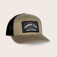 Loden Western Reserve Cap Black Trucker Hat For Travel, Trucker Style Flat Cap For Outdoor, Western Style Snapback Hat With Flat Brim For Outdoor, Western Style Adjustable Baseball Cap For Outdoor, Western Style Snapback Hat With Flat Brim, Casual Trucker Hat With Leather Patch, Winter Outdoor Snapback Hat With Short Brim, Durable Adjustable Casual Trucker Hat, Western Style Flat Brim Snapback Hat For Outdoor