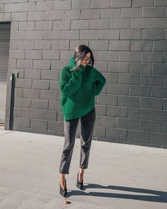 Fall Interview Outfit, Sheryl Luke, Street Style Fall Winter, Mode Tips, Mode Zara, Chique Outfits, Pullover Outfit, Fashion Trends Winter, Looks Street Style