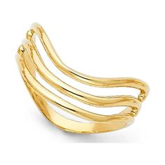 Genuine solid 14k gold ring. High quality jewelry fashion ring. Great womens gift for any occasion. Solid 14k Yellow Gold Thumb Ring Three Band Curve Style Polished Finish Genuine 6MM, Size 7.5. Color: Metal Type.  Gender: female.  Age Group: adult. Gold Thumb Ring, Thumb Rings For Women, Gold Thumb Rings, Curve Style, Diamond Leaf Ring, Triple Band Ring, Curve Fashion, Yellow Gold Wedding Band, Thumb Ring