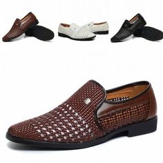 Mens Hollow Out Breathable Dress Formal Shoes Weave Slip On Loafers Sandals US9 Item description Brand Unbranded Country/Region of Manufacture China Euro Size 38-44 Features No Material Synthetic Modification Description No Modified Item No Pattern No Product Line No Style Loafers @ Slip Ons Width Medium (D, M)   Shipment Payment Return & Warranty Service & Feedbacks Shipment 1.We Ship to Worldwide. 2.Delivery time depends on destination and other factors, it may takes up to 15-30 days. If you d Mens Loafers Shoes, Sandals Flats, Open When, Slip On Loafers, Point Shoes, Loafers Shoes, Summer Color, Dress Formal, Dress Sandals