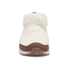 Trippin Cozy Booties Comfortable Slip-on Booties For Winter, Comfortable Slip-on Winter Booties, Cozy Handmade Booties With Round Toe, Brown Slip-on Winter Booties, Cozy Sheepskin Slip-on Slippers, Easy Spirit, Slip On Boots, Slide Slipper, On Off