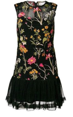 Shop the Embroidered Flower Lace Dress by Red Valentino on Sale. Shop the fashion trends on Runway Catalog. Fast Delivery. Endless Designer Styles. Flower Lace Dress, Embroidered Mini Dress, Valentino Dress, Runway Dresses, Red Lace Dress, Flower Lace, Lace Dress Black, Cotton Skirt, Red And White Stripes