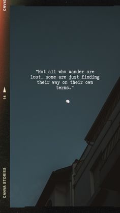 an image of the sky with a quote on it