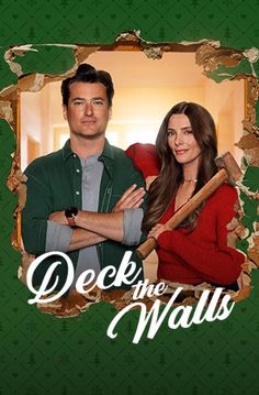 the poster for derek and the wall's shows two people holding baseball bats in their hands