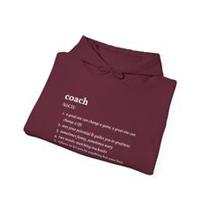 For the dedicated coaches who care about the person that makes up an athlete, not just the athlete. .: 80% cotton, 20% polyester fleece with 100% cotton face.: Adult Unisex Sizing S M L XL 2XL Width, in 20.08 22.05 24.02 25.98 27.99 Length, in 27.17 27.95 29.13 29.92 31.10 Sleeve length from center back, in 33.50 34.50 35.50 36.50 37.50 Size tolerance, in 1.50 1.50 1.50 1.50 1.50 Soccer Moms, Youth Soccer, Soccer Gear, Female Athletes, Soccer Players, Hooded Sweatshirt, Women Empowerment, Hooded Sweatshirts, Sleeve Length