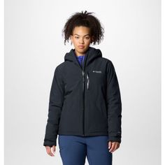 Conquer rough weather in this warm and waterproof-breathable jacket featuring our most advanced thermal-reflective tech. Plus, the shell is made of 100% recycled material. Hiking Jacket, Softshell Jacket, Waterproof Jacket, Soft Shell Jacket, Holiday Deals, Columbia Sportswear, Get Up, Columbia, Coats Jackets