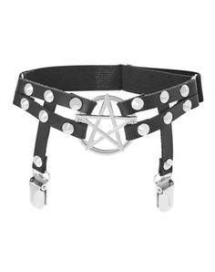 Get ready to blow minds when you add this garter belt to your lingerie set. This belt features a pentagram and will ensure that those sexy stockings stay in place. Exclusively at Spencer's Material: Polyurethane, iron Care: Spot clean Imported Venus Outfits, Sparrow Quotes, Jack Sparrow Quotes, Jack Sparrow, Just Girl Things, Lingerie Set, Get Ready, Outfit Ideas, Stockings