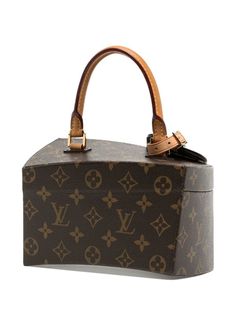 Louis Vuitton Pre-Owned 2014 Monogram Twisted two-way Bag - Farfetch Bags 2014, Monogram Canvas, Patch Logo, Patch Pocket, Camel, Fashion Branding, Dust Bag, Shoulder Strap, Louis Vuitton