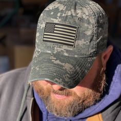 Whether you're a veteran or want to honor those who are, our exclusive Veteran's Day cap lets you to express your loyalty in an authentic and stylish way. Modern digi-camo combines with a low-profile crown for a cool, covert look. A rubber patch on the front, and 11.11 embroidery decorates the back opening, honoring Veteran's Day. Military Cap For Memorial Day, Patriotic Snapback Hat For Veterans Day, Veterans Day Snapback Baseball Cap For Outdoor, Military Style Dad Hat For Outdoor, Patriotic Hats For Veterans Day Outdoor Events, Military Camouflage Snapback Hat With Curved Brim, Military Camouflage Baseball Cap, Military Camouflage Trucker Hat With Curved Bill, Military Camouflage Snapback Baseball Cap