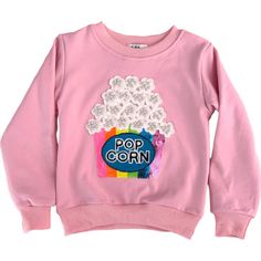 Pearls and Popcorn Sweatshirt | Lola + The Boys | (Pink Pearls and Popcorn Sweatshirt, Size 10Y) | Maisonette collects the best children’s products from around the world (unlike Zulily, Etsy, The Tot, Farfetch Kids, Childrensalon, Crate and Kids, Kohls, Wayfair, Buy Buy Baby, Nordstroms, Mini Boden, J.Crew Factory, or PotteryBarn Kids), creating a curated shopping experience for you. Think of us as your shortcut to fashion for litte ones! Teddy Bear Pants, Jewel Dress, Pink Pearls, Boys Fits, Vegan Leather Jacket, Heart Sweater, Sequin Jacket, Buy Buy Baby, Jogger Set