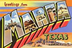 an old postcard with the word greetings from many cities in texas, usa