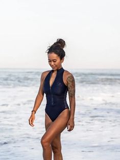 Feel confident in and out of the water with our black one piece swimsuit designed to flatter your shape and will hold you in and accentuate your curves. Keep your skin protected from the sun's harmful UV rays with the sustainable fabric providing UPF 50+ protection. Ultimate comfort with a silky, soft, luxurious Italian fabric. It will last twice as long as a regular one piece swimsuit, made with durable, sustainable fabric. Better for you and better for the planet. Ooze sophistication and style with our elegant black one piece swimsuit. This women's one piece swimsuit is the epitome of timeless grace and effortless allure, taking you from beach to bar. Our black one piece swimsuit was made for you with superior quality, functionality, and fit. The Mentawai in Midnight is the ultimate chic Black Beachwear Tankini For Surfing, Contoured Black Swimwear For The Beach, Black Swimwear With Upf 50+ For Beach Season, Fitted Black Swimwear For Surfing, Nylon Swimwear With Uv Protection For Surfing, Fitted Black Surfing Swimwear, Uv Protection Nylon Swimwear For Surfing, Fitted Swimwear With Uv Protection For Surfing, One-piece Fitted Tankini For Water Sports