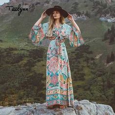 FREE SHIPPING Boho 2 Piece Women Set Kimono Top And Maxi Skirt In Peacock Floral Print Kimono sleeves Wrap tie 2018 hippie chic Bohemia set JKP1672 Piece Dressing, Floral Print Kimono, Kimono Sleeves, Print Kimonos, Daily Dress, Kimono Sleeve, Hippie Chic, Women Set, Two Piece Outfit