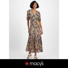 in stock High Low Maxi Dress, Junior Outfits, Floral Maxi Dress, High & Low, High Low, Pick Up, Floral Print, In Store, Buy Online