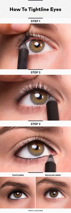 I am a very petite person, but I was born with big eyes. When I was a baby, my huge eyes practically took up my whole tiny face, but in an oddly nice way. I eventually grew into them more, but my eyes have always been on the larger side. It’s something my brother and … Read More How To Use Eyeliner, Make Up Mata, Khol Eyeliner, Tutorial Eyeliner, Eyeliner Tips, Eyeliner Hacks, Subtle Makeup