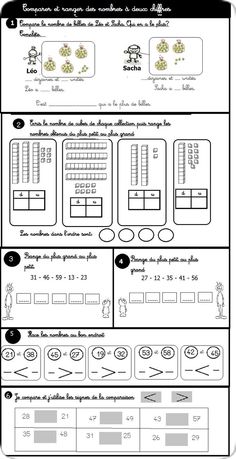 the worksheet is shown with numbers and symbols for each item in this set