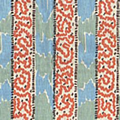 Select 5060-01WP Bijou Stripe New Blue New Shrimp by Quadrille Wallpaper Blue Shrimp, Cloth And Paper, Quadrille Wallpaper, Quadrille China Seas, Quadrille Fabric, Sun Porch, Kitchen Fabric, Paper Fabric, Entertaining Essentials