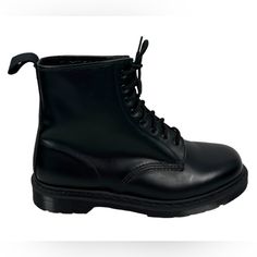 ~Up For Sale Are An Awesome Pair Of Used Dr Martens 1460 Mono Mens Us 14 Boots Black Leather Lace Up Upper : Condition 10/10 Sole: Condition 10/10 Shoes Are Used So They May Have Light Stains/Scuffs From Normal Wear. You Will Get What You See In The Pictures, Please Check Them All Carefully. Zoom In! Sold As Is. *Shoes Are Used So They May Have Light Stains/Scuffs From Normal Wear. You Will Get What You See In The Pictures, Please Check Them All Carefully. Zoom In! Sold As Is. **Keep In Mind That You Are Not Buying A New Item, So Please Make Sure You Know What You Are Buying! ****Please Be Advice Color May Appear More Vibrant, Lighter/Darker In Pictures Due To Flash, Contrast, Lightin Light Stain, Leather Lace, Black Leather Boots, New Item, Boots Black, Dr. Martens, Leather And Lace, Men's Shoes, Shoe Boots