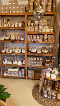 the inside of a store filled with lots of different types of goods and items on shelves