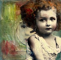 Encaustic Photography, Gelli Printing Art, Encaustic Mixed Media, Gelli Plate Art, Mixed Media Portrait, Foto Transfer, Image Transfers, Intuitive Art