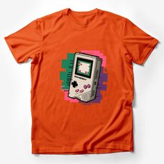 Retro Game Console T-Shirt, Vintage Gaming Tee, Unisex Nostalgic Gamer Shirt, Classic Handheld Game Gift, 90s Kids Fashion Male T-Shirt Custom graphic T-Shirt.Customize your color 90s Kids Fashion, Gamer Fashion, Retro Game Console, Retro Games Console, Gaming Tees, Gamer Shirt, Fashion Male, Retro Game, Gamer T Shirt