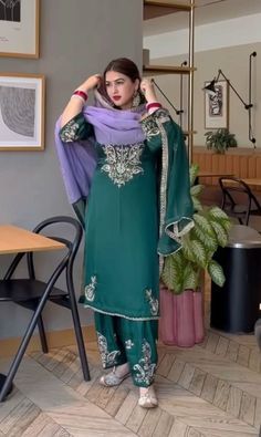 Fashion: #fashion, #style, #outfitinspiration, #beauty Royal Punjabi Suits, Suit Salwar Design Punjabi, Punjabi Designer Suits For Wedding, Punjabi Suit Colour, Pakistani Suits Designs Style, Boutique Suits Embroidery, Punjabi Suits Designer Boutique Party Wear, Punjabi Party Wear Suits, Punjabi Suit Embroidery Design