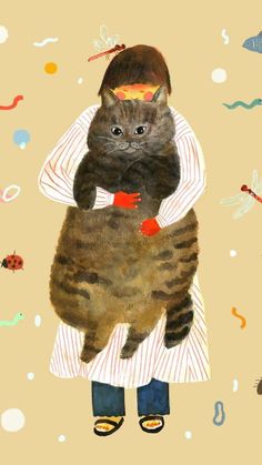 Tabby Cat Wallpaper, Ethereal Wallpaper, Aesthetic Ethereal, Cat Phone Wallpaper, Iphone Wallpaper Cat, Cute Bunny Cartoon, Wallpaper Pink, Funny Wallpaper