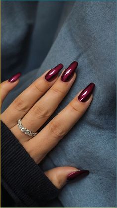 Burgundy Fall Nails 2024, Maroon Nails Almond Shape, Nails November 2023 Trends, Fall Nails 2024 November, Dark Autumn Nail Designs, Autom Nails 2024, Square Nail Designs Fall 2024, Acrylic Nails Fall 2024, 2024 Nails Fall