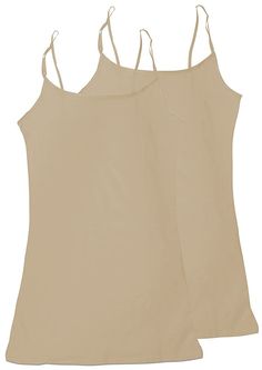 Women's Long Tank, Women Lingerie, Camisole Top, Scoop Neck