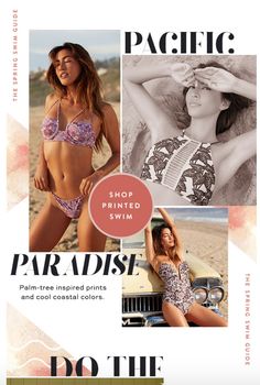 Email Layout, Coastal Fashion, Marketing Poster, Email Newsletter Template, Beach Wear Men