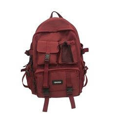 Description: This medium size Basic Aesthetic Backpack is just what you need for school, your daily use or sports activities! The large pocket at the front gives extra room for all your necessities and selection of different colors will match perfectly any outfit. Size: 31 x 45 x 15 cm/ 12.2 x 17.7 x 5.9 inMaterial: Nylon, Polyester Style: Aesthetic Backpack Free shipping WorldwideDelivery time: 15-35 days K Pop Y2k, Grunge Backpack, Basic Aesthetic, Platform Shoes Sandals, Aesthetic Backpack, Y2k Necklace, Y2k Party, Backpack Free, Baby Tees Y2k