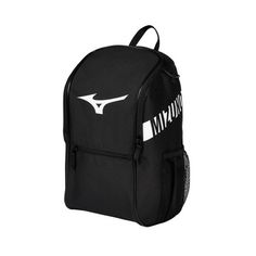 Our new Youth Future Backpack is a great bag for youth players across many different sports
	. Mizuno is a Japanese sports equipment and sportswear company, founded in Osaka in 1906. Rectangular Black Bag For Sports Events, Functional Standard Backpack For Sports Events, Functional Backpack For Sports Events, Black Casual Bag For Sports Events, Casual Black Bag For Sports Events, Breathable Sports Backpack, Sporty Black Standard Backpack, Casual Black Gym Bag For Sports Events, Black Sporty Gym Bag For Sports