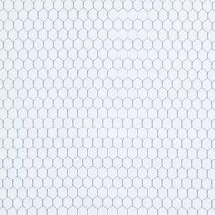 a white background with hexagonal lines