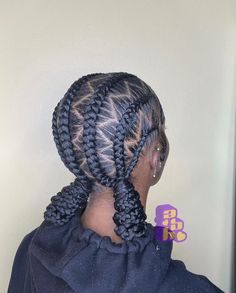 Zig Zag Part Hair, Zigzag Part, Cute Weave Hairstyles, Two Buns, Sleek Ponytail Hairstyles, Big Box Braids Hairstyles, Goddess Braids Hairstyles