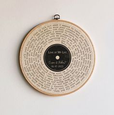 a cross stitch pattern with words on it