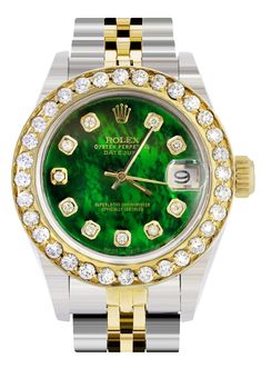 Future Watch, Fancy Watches, Eyes Artwork, Watches Rolex, Gold Rolex, Expensive Watches, Transformers Artwork, Rolex Watch, Green Pearls