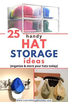 25 handy hat storage ideas organize and store your hats today