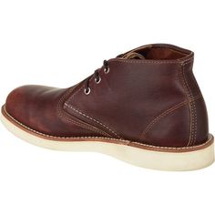 The Red Wing Heritage Chukka Boot is a solid style originally made for those who worked indoors on heavy machinery and assembly lines. Their rugged leather upper will only ripen over time and is supported by triple-stitched seams for better longevity. Their softer Atlas tread sole was originally designed for work that required a lot of bending and lifting but will suit today's more casual boot wearers' style. Leather Work Boots With Reinforced Stitching, Classic Steel Toe Work Boots In Oiled Leather, Leather Chukka Boots With Reinforced Plain Toe, Classic Work Boots With Steel Toe In Oiled Leather, Casual High-top Chukka Boots With Goodyear Welt, Leather Chukka Boots With Reinforced Toe, Classic Oiled Leather Work Boots With Steel Toe, Casual Work Boots With Steel Toe, Leather Chukka Boots With Reinforced Moc Toe