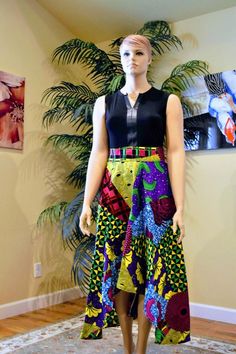 African clothing maxi skirt/ African women clothing/ Ankara maxi skirt/ African print skirt/ Ankara Fitted Flared Maxi Dress With Pleated Skirt, Fitted Multicolor Long Skirt, Multicolor Patchwork Midi Skirt, Multicolor Fitted Long Wrap Skirt, Non-stretch Patchwork Long Skirt, Fitted Maxi Dress With Pleated Skirt, Multicolor Fitted Midi Skirt, Fitted Black Maxi Dress With Lined Skirt, Fitted Multicolor Maxi Bottoms