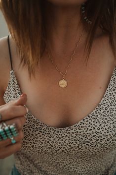 This gold horse head coin necklace measures 16 inches. A perfect piece to wear on its own and great for layering as well! Please measure your neck before ordering. Lucky Necklace, Gold Horse, Gold Cross Pendant, Gold Cross, Coin Necklace, Horse Head