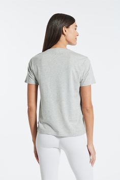 Classic short sleeve tee Lightweight, breathable fabric Smooth, soft feel Full length Relaxed fit Crew neckline Closet staple Imported 60% Pima Cotton, 40% Modal Pima Cotton, Black And Navy, Crew Neckline, Breathable Fabric, Heather Grey, Short Sleeve Tee, New Arrivals, Full Length, Relaxed Fit