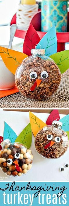 an easy turkey treat made out of cereal