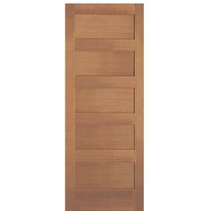 5-Panel 20 Minute Fire Rated Hemlock Fir Interior Door 5 Panel Interior Door, 5 Panel Interior Doors, Western Hemlock, Farmhouse Craftsman, Mountain Dream Homes, Interior Door Styles, Rustic Mediterranean, Laminated Veneer Lumber, Fire Rated Doors