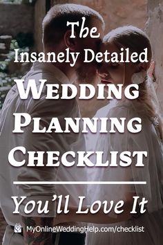 the wedding planning checklist you'll love it