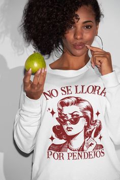 No se llora por pendejos long sleeve, Latina sweatshirt, Latina gift, Spanish sweatshirt, Spanish gift, Funny Spanish, Retro Latina shirt A bit more formal than a standard-issue t-shirt, the ultra cotton long sleeve tee is a clear comfort winner. The sleeves also act as a nice frame. There are no side seams. The shoulders are taped for improved durability. This makes for a good fitting around the shoulders and neck. The cotton used for these shirts is environmentally friendly.  .: 100% cotton (fiber content may vary for different colors) .: Medium fabric (6.0 oz/yd² (203 g/m .: Classic fit .: Sewn-in label .: Runs smaller than usual Funny Spanish, Spanish Humor, Raleigh Nc, Sew-in Labels, No Se, Long Sleeve Tee, Cotton Fiber, Environmentally Friendly, Long Sleeve Tees