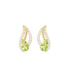 Détails du produit
Laissez une impression durable dans l'esprit de tout le monde lorsque vous affichez cette paire de boucles d'oreilles fantaisie en forme de feuille avec votre ensemble. Le péridot en forme de poire serti comme un solitaire est orné de pierres précieuses en diamant qui rendent cette paire de boucles d'oreilles modernes excellentes pour votre femme.

Informations sur le produit

SKU
SHP-Boucles d'oreilles042157245


Longueur
11,3mm


Largeur
5,5mm


Poids
1,30 g (environ)



INF Elegant Peridot Earrings For Anniversary, Signature Jewelry, Timeless Jewelry, Conflict Free Diamonds, Diamond Stone, Pear Shape, Pear Shaped, Prong Setting, Pear