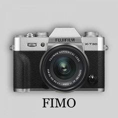 a camera with the words fujimi on it