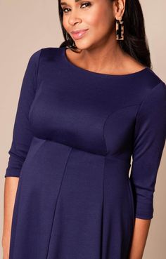 Cut to flatter throughout your pregnancy and after baby arrives too, the gently tailored shape of our Sienna Maternity Dress drapes beautifully over your curves with a soft panelled Ponte Roma skirt and neat princess seams to the bust. A classy and chic look that’ll never go out of style, this smart maternity dress in stylish navy blue is the perfect desk to dinner dress for your maternity wardrobe. Premium Ponte Roma fabric Classic fit and flare shape Soft paneled skirt for structure and a flat Elegant Solid Maternity Dress, Elegant Maternity Dress Nursing Friendly, Elegant Nursing-friendly Maternity Dress, Elegant Bump-friendly Maternity Dress, Fitted Maternity Dresses Bump Friendly, Elegant Long Sleeve Bump Friendly Dress, Chic Maternity Dress Nursing Friendly, Chic Fitted Bump Friendly Dresses, Chic Nursing Friendly Maternity Dress